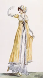 Tunique de style russe pour dames, illustration du 